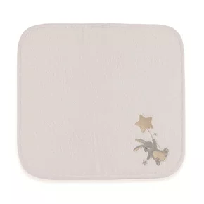 Jogo 03 Peças Fralda de Boca Bambini Luna Trussardi Branco 40cm x 40cm