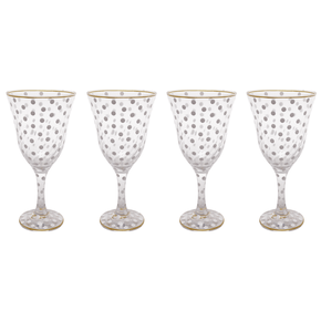 Jogo 04 Taças Lirio Poa Summer Artes Salles Branco Jogo 04 Taças Lirio Poa Summer Artes Salles Branco