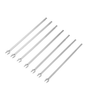 Jogo 06 Peças Garfos Para Fondue Inox Riva Prataria