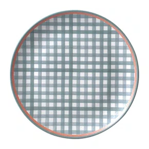 Jogo 06 Pratos Rasos Coup Stoneware Tempo de Festa Porto Brasil