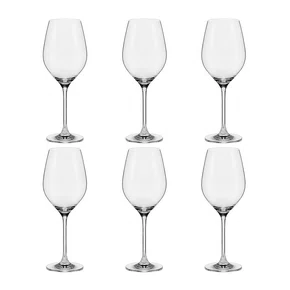 Jogo 06 Taças Cristal Para Vinho Branco 360 ml Oxford