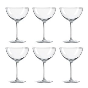 Jogo 06 Taças de Cristal para Margarita/Coupe Oxford 350 ml