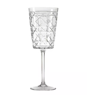 Jogo 06 Taças para Água em Cristal Casa de Bragança Mozart Incolor 410 ml