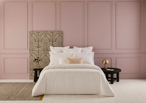 Jogo 3 peças Capa de Edredom Queen Muse 300 Fios Yves Delorme Paris