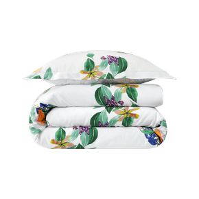 Jogo 3 peças Capa de Edredom Queen Parfum 300 Fios Yves Delorme Paris