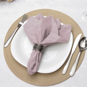 Jogo 4 Guardanapos Algodão 200 Fios Kacyumara Rose