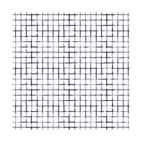 Jogo 4 Guardanapos Home Grid Copa&Cia Marinho 40cm x 40cm 