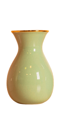 Jogo 4 Mini Vasos de Mesa Maria Manu Fisch Verde 