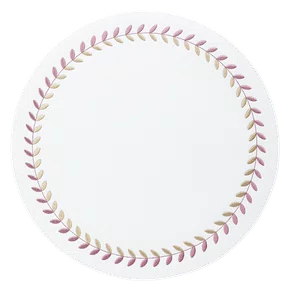 Jogo 6 Americanos Felicità Auguri Casa Rosa 40 cm