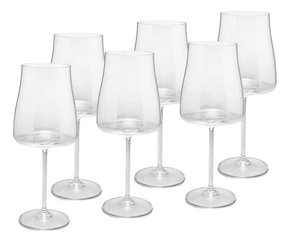 Jogo 6 Taças De Vinho Cristal Alex Wolff  400ml