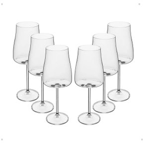 Jogo 6 Taças De Vinho Cristal Alex Wolff 600ml