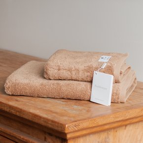 Jogo Banho e Rosto Emília Algodão Egípcio LCL Home by Buddemeyer Nocciola