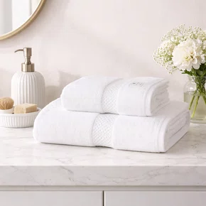 Jogo Banho e Rosto Lolli Air LCL Home By Buddemeyer Branco