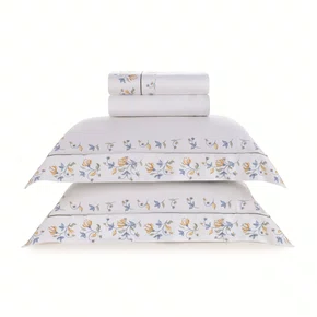 Jogo Cama Queen Taormina 300 Fios Trussardi Estampado 240cm x 280cm