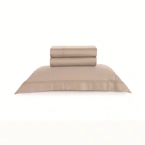 Jogo Cama Solteiro Galieno 300 Fios Trussardi Rose 180cm x 260cm