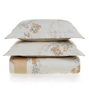 Jogo Colcha Super King Dalila 300 Fios Egípcio Karsten