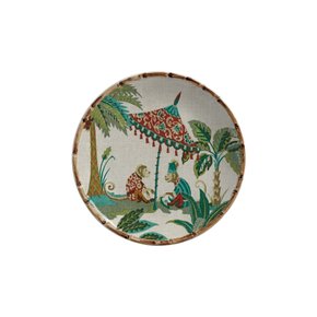 Jogo de 06 Pratos de Sobremesa Tamarin Maison Blanche 20 CM