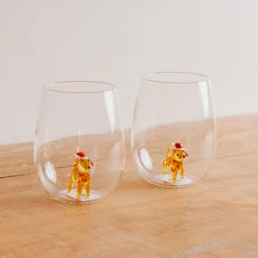 Jogo de 2 Copos Natal Christmas 450 ml