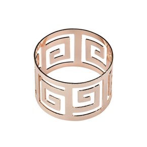 Jogo De 4 Anéis De Guardanapo Pyro Rose Gold Hauskraft