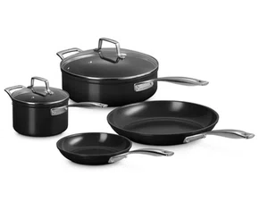 Jogo de 4 Peças Frigideiras e Panelas Non Stick Ceramic Le Creuset