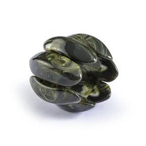 Jogo de 4 Porta Guardanapos Cristallo Auguri Casa Verde Oliva