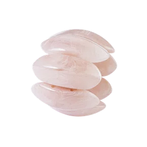 Jogo de 4 Porta Guardanapos Cristallo Auguri Casa Blush Rose