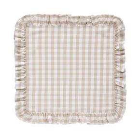 Jogo De 6 Peças De Guardanapos Marie Copa&Cia Areia 44 x 44 cm