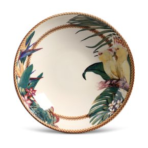 Jogo de 6 Pratos Fundos Coup Amazônia Porto Brasil 21 cm