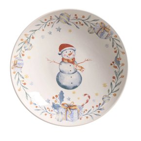 Jogo de 6 Pratos Fundos Coup SnowFlakes Porto Brasil