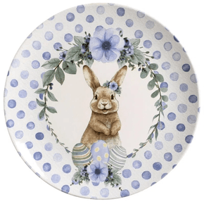 Jogo de 6 Pratos Rasos Bunny Blue Porto Brasil