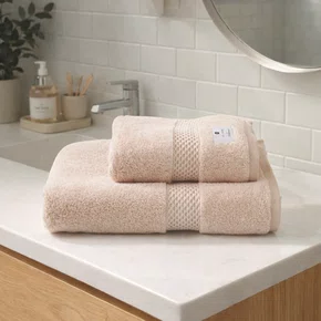 Jogo de Banho e Rosto 2 Peças Lolli Air LCL Home By Buddemeyer Rosa