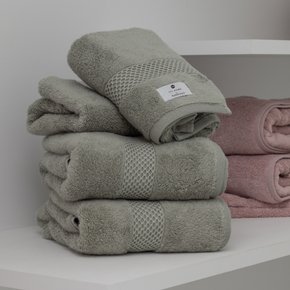 Jogo de Banho e Rosto 4 Peças Lolli Air LCL Home by Buddemeyer Verde