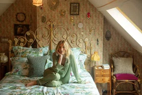 Jogo de Cama Queen 7 Peças Panorama Yves Delorme Paris