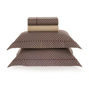 Jogo De Cama Casal Carcalla 200 Fios Trussardi 2,20 x 2,60 m