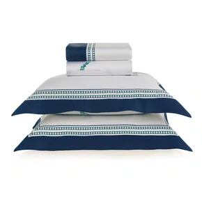 Jogo de Cama Casal Cavaliere 300 Fios Trussardi 2,20 x 2,80 m