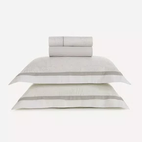 Jogo de Cama Casal Melania 300 Fios Egípcio Karsten