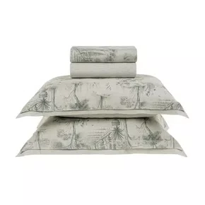 Jogo de Cama Casal Montes 300 Fios Egípcio Karsten 2,20x2,60