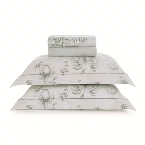 Jogo de Cama Casal Ortigia 200 Fios Trussardi Estampado 220cm x 260cm