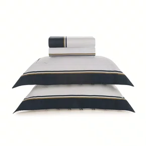 Jogo de Cama Casal Veleiro 300 Fios Trussardi Estampado 220 cm x 280cm