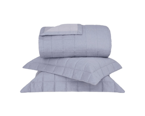 Kit Colcha Bud Vision Santorini Queen 270 Fios Buddemeyer 2,50 x 2,60 m