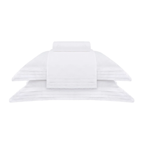 Jogo de Cama Queen 400 Fios Palladio Buddemeyer Luxus Branco 