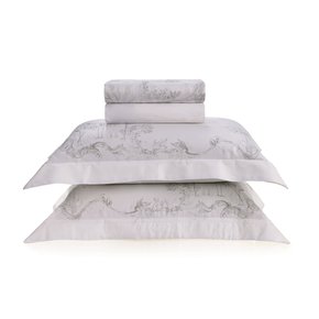 Jogo De Cama Queen Aironi 300 Fios Bambu Trussardi 2,40 x 2,80 m