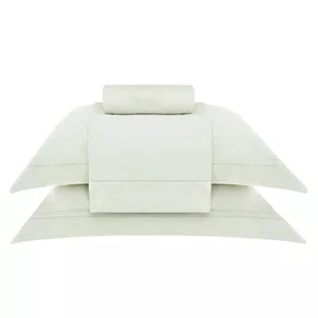 Jogo de Cama Queen Dallas II 600 Fios Buddemeyer Luxus Verde Mousse 240cm x 260cm