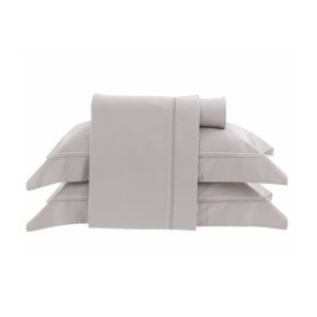 Jogo De Cama Queen Dubai 300 Fios Kacyumara Parisi/Rose