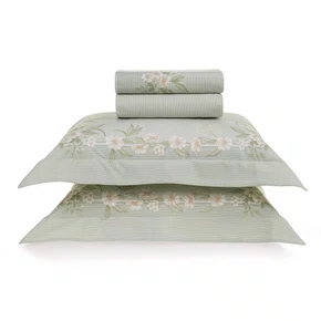 Jogo De Cama Queen Iasmin 200 Fios 2,40 x 2,50 Karsten