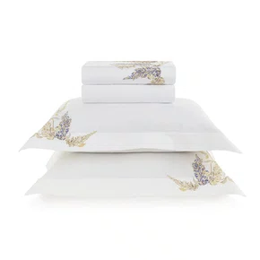 Jogo De Cama Queen Margutta 300 Fios Egípcio Trussardi Estampado 240cm x 280cm