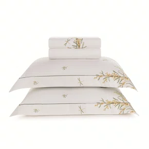 Jogo de Cama Queen Mimosa 300 Fios Trussardi Estampado 240cm x 280cm