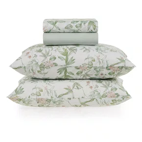 Jogo De Cama Queen Naila 160 Fios 2,20 x 2,40 Karsten