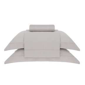 Jogo De Cama Queen New Colors 300 Fios Buddemeyer Bege 2,40 x 2,50 m