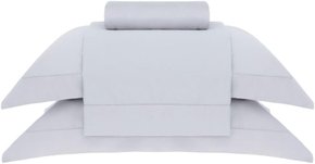 Jogo De Cama Queen New Colors 300 Fios Buddemeyer Prata 2,40 x 2,50 m